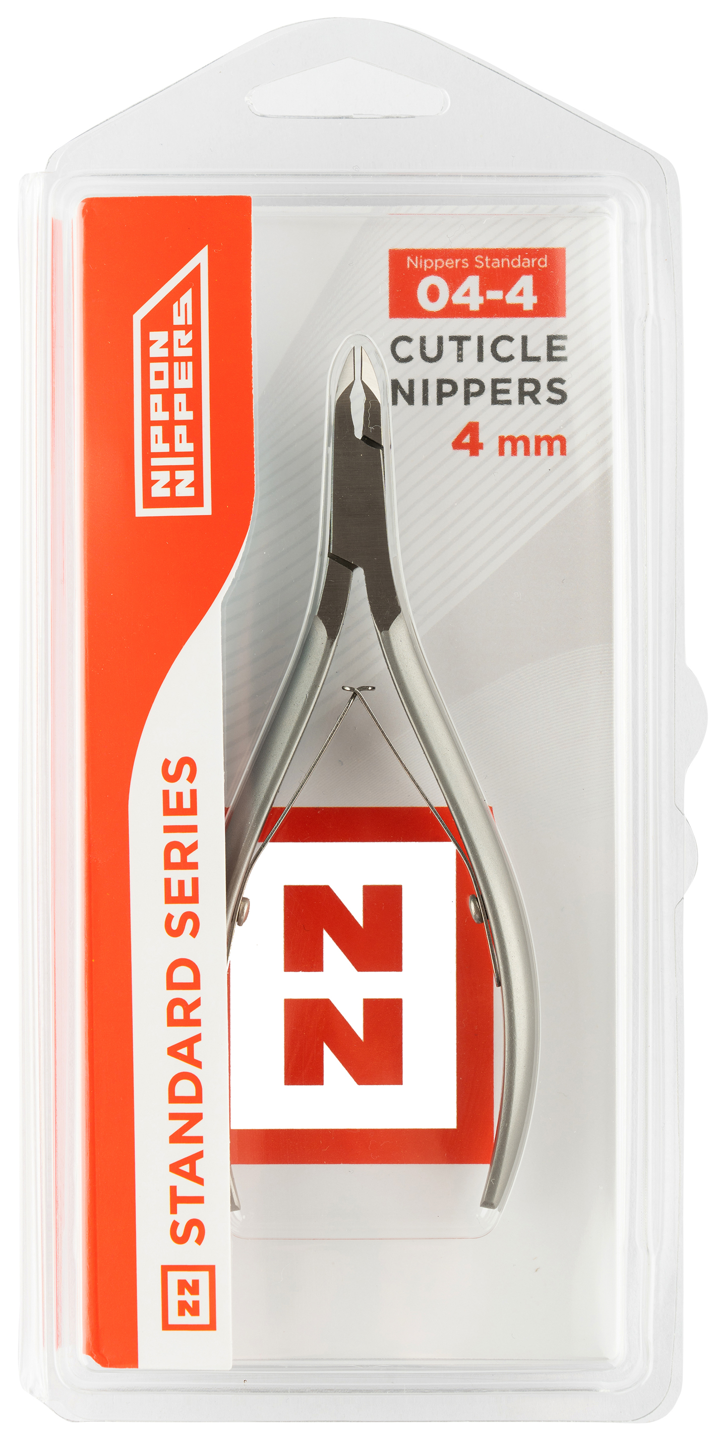Nippon Nippers. Кусачки для кутикулы «Standard». Лезвие 4 мм. Двойная пружина. Ручная заточка.
