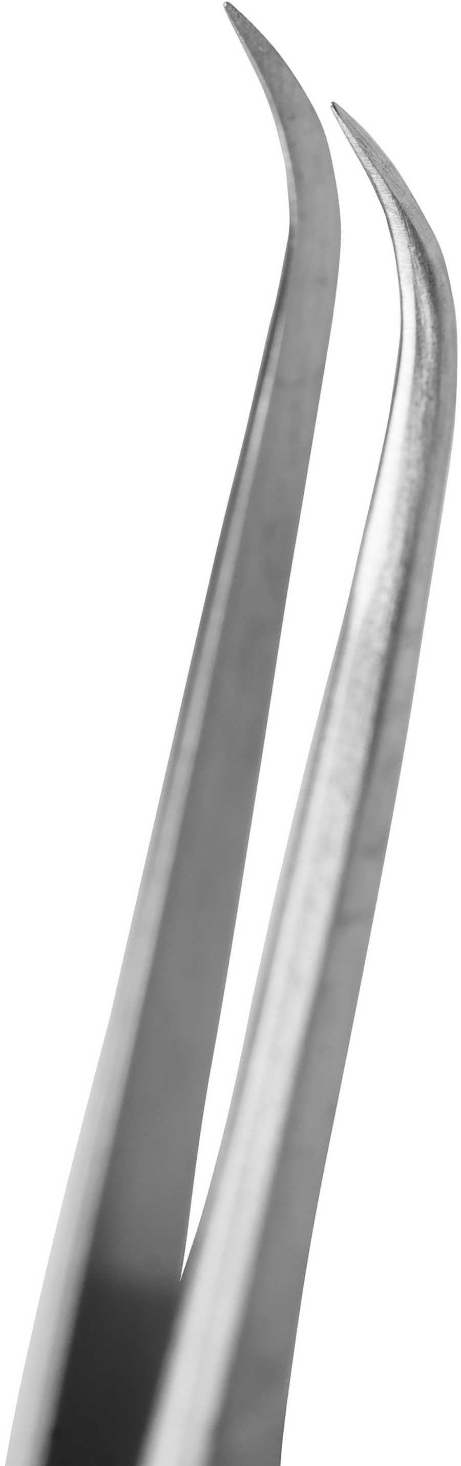Nippon Nippers. Пинцет для наращивания ресниц, изогнутый, длина 125 мм. Ручная заточка.